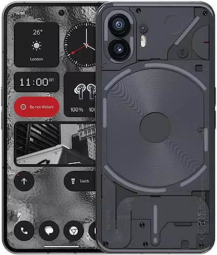 Nothing Phone 2 - 512 GB + 12 GB RAM, 50-MP-Dual-Kamera, OIS, 6,7" LTPO OLED-Display, Wasserfest IP54