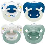 NUK Signature Day & Night Babyschnuller, 0-6 Monate