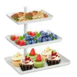 Obst Etagere von [Marke], drehbarer Tortenständer für Kuchen und Dessert