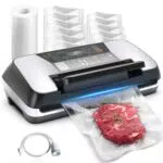 OidoZac Vakuumierergerät 12-in-1 mit Easy-Lock Griff und Schneider