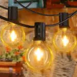 Ollny Lichterkette Außen – LED Weihnachtsbeleuchtung für Garten und Terrasse
