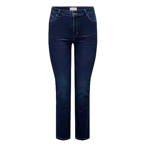 ONLY CARMAKOMA Caraugusta Straight-Jeans für Damen