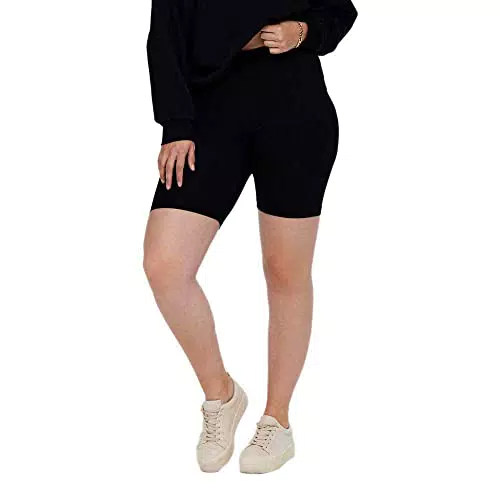 ONLY CARMAKOMA Cartime Jrs Noos Damen Shorts in großen Größen