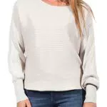 ONLY Damen Kurzer Strickpullover, Knitted Basic Stretch Sweater