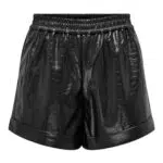 ONLY ONLDITTE Croco Faux Leder Shorts für Damen