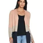 ONLY Lange Strickjacke mit Taschen – Casual Cardigan Langarm ONLQUEEN
