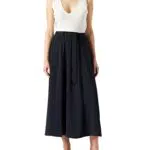 ONLY Damen Onlvic Jasmin Long Skirt Noos Ptm Rock, Night Sky