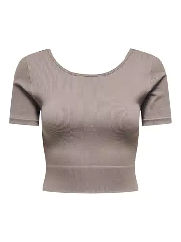 ONLY ONPJAIA Life SS 2-Way Crop Seam Top für Damen