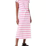 ONLY ONLMAY S/S MIDI Kleid für Damen mit Streifen