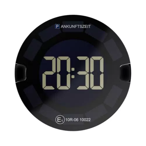 OOONO P-DISC - Elektronische Solar-Parkscheibe mit langer Batterielaufzeit