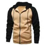 Ophestin Herren Kapuzenpullover Fleece Sweatshirt mit Kängurutasche