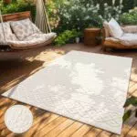 Paco Home Teppich für Innen- und Außenbereich, modernes Boho-Design, robust und wetterfest