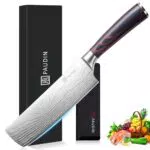 PAUDIN Nariki Kochmesser - 17 cm Edelstahl Hackmesser für die Küche