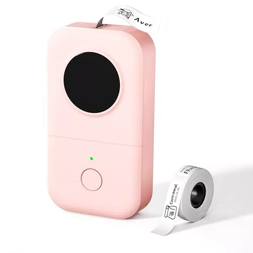 Phomemo D30 Mini Etikettendrucker Bluetooth – Thermoetiketten für Büro und Zuhause