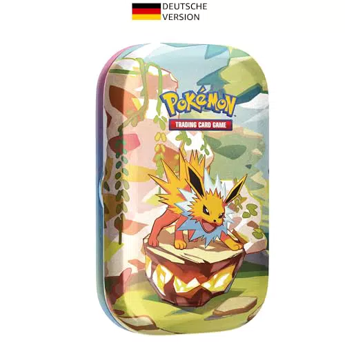 Pokémon Sammelkartenspiel Mini-Tin-Box – Blitza, Prismatische Entwicklungen