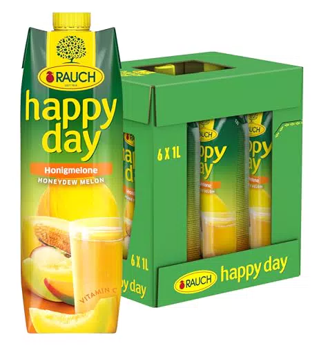Rauch Happy Day Honigmelone mit Mango und Apfel - Erfrischender Sommergeschmack