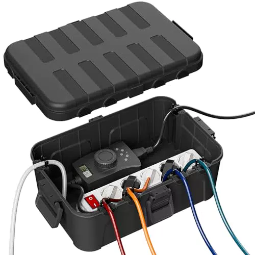 RESTMO wasserdichte Kabelbox für den Außenbereich, IP54, wetterfester Elektrokasten