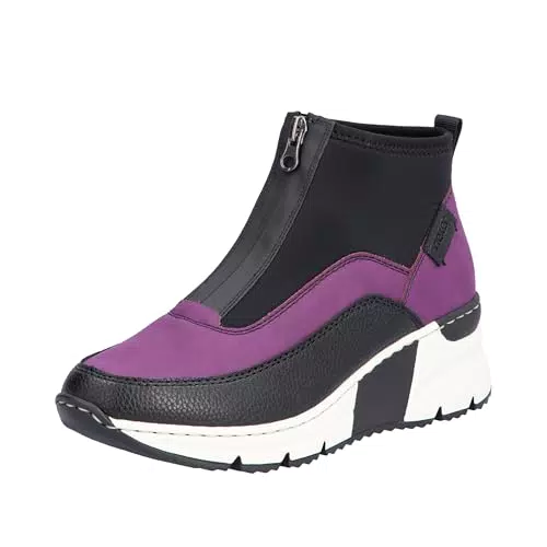 Rieker Damen Kurzstiefel N6352 – Elegante Stiefel für den Alltag