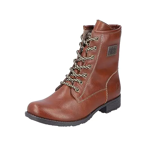 Rieker Damen 70810 Schnürstiefel, Braun