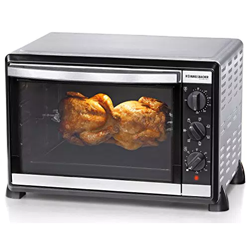 Rommelbacher BG 1805/E Backofen mit Umluft, 7 Heizarten und Zeitschaltuhr
