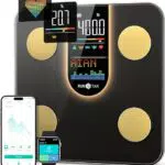 RunSTAR Digitale Körperfettwaage mit 8-in-1-VA-Display und App-Synchronisierung
