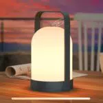 RWWR LED Akku Lampe Dimmbar mit Touch-Schalter - Kabellose Tischlampe für Outdoor