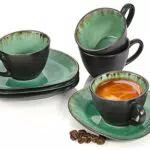 Sänger, Servierplatten Set Palm Beach, 11-teiliges Set aus Steingut
