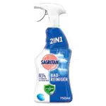Sagrotan Bad-Reiniger 2in1 – Desinfektionsreiniger mit Antischmutzfilm für Hygiene