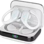 Sajawass Wireless Bluetooth Ohrhörer mit LED-Display und IPX7 wasserdicht
