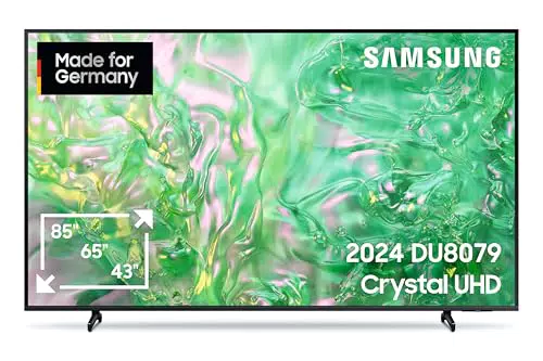 Samsung Crystal UHD 4K DU8079 Fernseher mit Dynamic Crystal Color und Smart TV