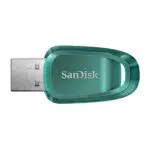 SanDisk Ultra Eco USB 3.2 Flash-Laufwerk 64 GB mit RescuePRO Deluxe und 5 Jahren Garantie