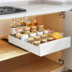 SAYZH Teleskopschublade für Küchenschränke – Ausziehbare Aufbewahrungslösung