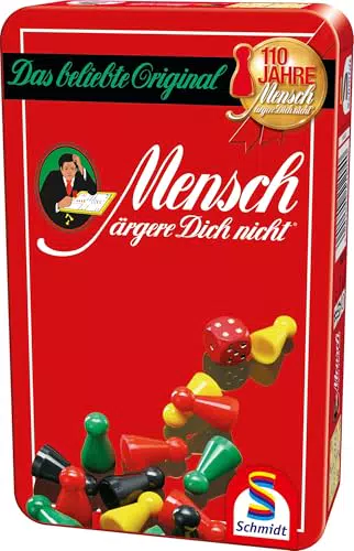 Schmidt Spiele Mensch ärgere Dich nicht - Bring Mich mit in der Metalldose