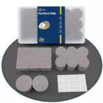 Shinfly Filzgleiter selbstklebend für Möbel, 5 mm dicke, Möbelgleiter