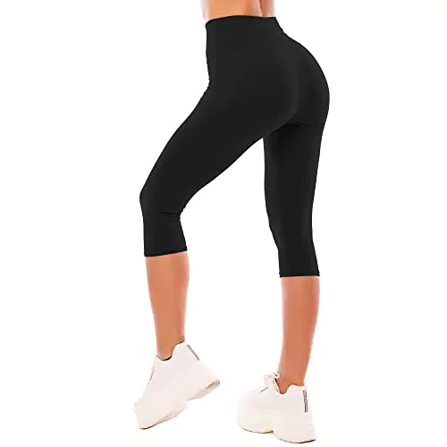SINOPHANT Leggings Damen 3/4 High Waist Elastische Blickdicht Große Größen Leggins