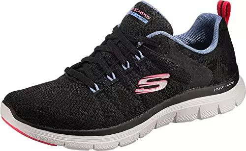 Skechers Damen Flex Appell 4.0 Elegante Vegan Trainer - Grau/Multi - UK 5