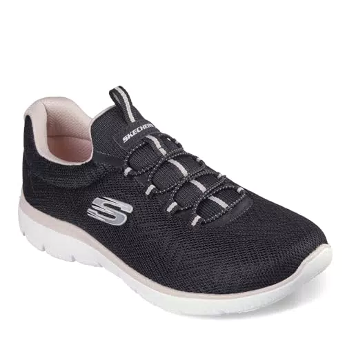 Skechers Damen Summits Artistry Chic Sneaker – Bequeme Sportschuhe für jeden Anlass
