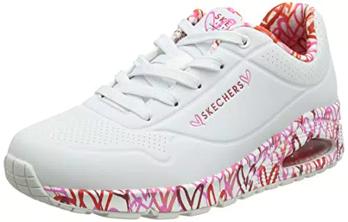 Skechers Damen Uno Loving Love Sneakers – Bequeme und stilvolle Sportschuhe