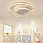 Sky Angle LED-Deckenleuchte dimmbar mit Fernbedienung, 28W, 2500 LM, 48 cm