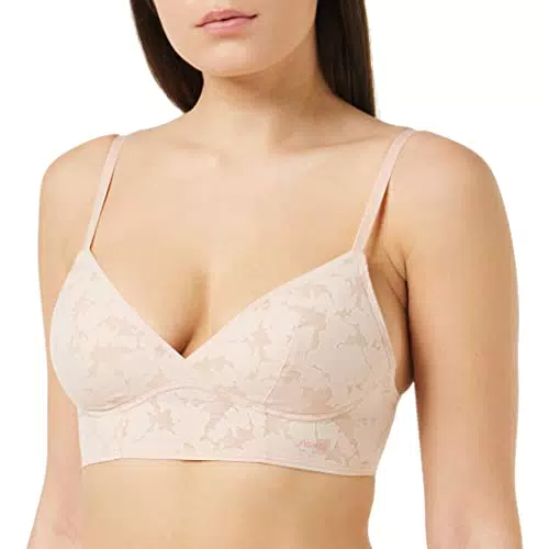 "Sloggi Damen ZERO Lace 2.0 Longline Bra - Bügelloser BH"