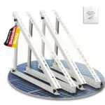 Solarmodul Halterung für Balkonkraftwerk, Winkel Einstellbar 0-90°