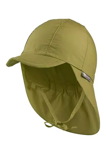 Sterntaler Schirmmütze Nacken - Unisex Baby- und Kinderhut mit UV-Schutz 50+