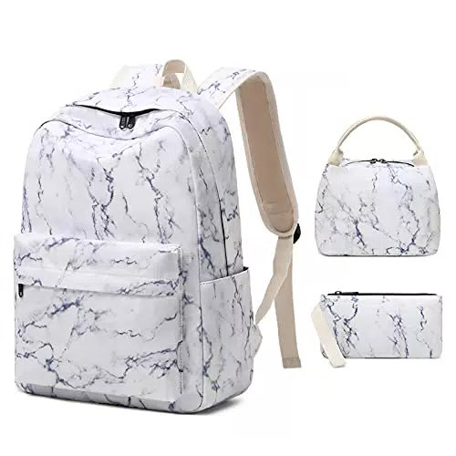 Sunborls Rucksack für Mädchen – Bohemia College Schulrucksack 3 in 1