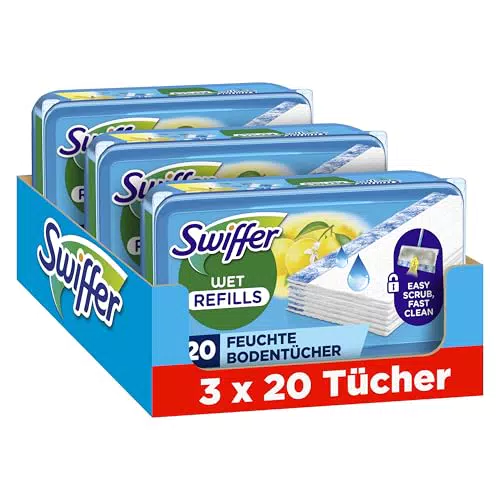 Swiffer Bodenwischer mit Citrusduft für schnelle und einfache Reinigung