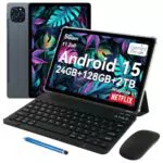 TABWEE T90 Tablet 11 Zoll, Android 15, 24GB RAM, 128GB ROM, Octa Core, 5G WiFi