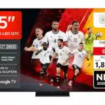 TCL 55Q7C QLED Mini LED Fernseher 4K HDR, Dolby Vision, Smart TV mit Google TV