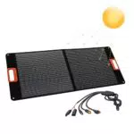 Technaxx TX-206 Solarpanel 100W faltbar für Camping und Outdoor-Aktivitäten