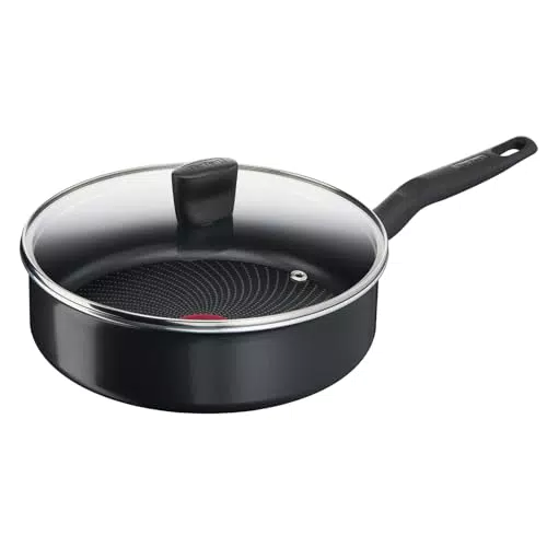 Tefal Schmorpfanne Start'Easy mit Induktion und Titanium-Antihaftversiegelung