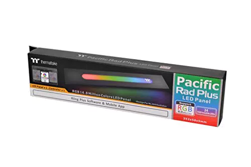 Thermaltake Pacific Rad Plus LED Radiator Panel mit RGB-Beleuchtung