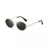 TIANYESY Vintage Ovale Sonnenbrille für Frauen im Retro-Stil UV400